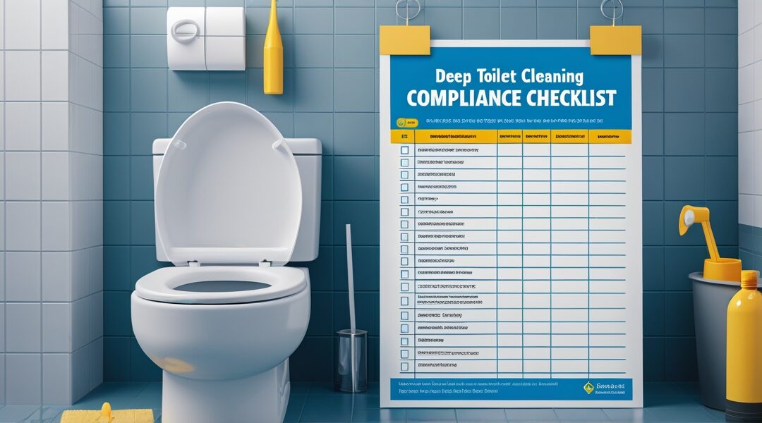 Deep Toilet Cleaning Compliance Checklist — Facility Managers (VIC)